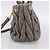 Borsa a mano Miu Miu Matelassé in pelle 2way Grigio Oro Auth 200159V Marrone D'oro - vista 4