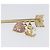 Spilla CHANEL COCO Mark Heart Metallo Tono Oro Rosa CC Auth 199074M - vista 14
