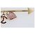 Spilla CHANEL COCO Mark Heart Metallo Tono Oro Rosa CC Auth 199074M - vista 6