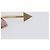 Spilla CHANEL COCO Mark Heart Metallo Tono Oro Rosa CC Auth 199074M - vista 7