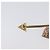 Spilla CHANEL COCO Mark Heart Metallo Tono Oro Rosa CC Auth 199074M - vista 9