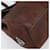 Borsa a tracolla PRADA in pelle marrone argento Auth yk20802SAV - vista 16