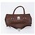 Borsa a tracolla PRADA in pelle marrone argento Auth yk20802SAV - vista 21