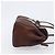 Borsa a tracolla PRADA in pelle marrone argento Auth yk20802SAV - vista 3
