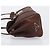 Borsa a tracolla PRADA in pelle marrone argento Auth yk20802SAV - vista 4