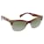 Occhiali da sole PRADA plastica Brown Auth BA15184 Marrone