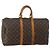LOUIS VUITTON Monogram Keepall 45 Boston Bag M41428 LV Auth 198543 Monogramma