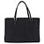 Borsa a mano FENDI Zucchino Canvas Nero Argento Auth BA15300 - vista 13