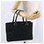 Borsa a mano FENDI Zucchino Canvas Nero Argento Auth BA15300 - vista 27