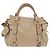 Borsa a mano Miu Miu in pelle 2way Beige Gold Auth yk20865A D'oro - vista 2