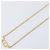 Collana Christian Dior metallo Gold Tone Auth 193477 - vista 12
