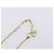Collana Christian Dior metallo Gold Tone Auth 193477 - vista 15