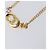 Collana Christian Dior metallo Gold Tone Auth 193477 - vista 4