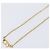 Collana Christian Dior metallo Gold Tone Auth 193477 - vista 5