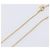 Collana Christian Dior metallo Gold Tone Auth 193477 - vista 7