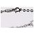 Bracciale Christian Dior Heart Arrow Metal Silver Auth am12479M Argento - vista 14