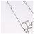 Bracciale Christian Dior Heart Arrow Metal Silver Auth am12479M Argento - vista 5