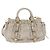 Borsa a mano Miu Miu Vitellolux 2way Beige Gold Auth 200264V D'oro - vista 13