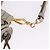Borsa a mano Miu Miu Vitellolux 2way Beige Gold Auth 200264V D'oro - vista 19