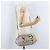 Borsa a mano Miu Miu Vitellolux 2way Beige Gold Auth 200264V D'oro - vista 25