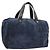 Borsa LOEWE Suede Navy Gold Auth 200957 D'oro Blu navy