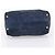 Borsa LOEWE Suede Navy Gold Auth 200957 D'oro Blu navy - vista 5