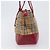 Borsa a mano BURBERRY Nova Check Canvas Beige Gold Auth 200887 D'oro - vista 3