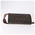 FENDI Zucca Canvas Drink Holder PVC Black Brown Auth 195995M - view 3