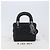 Borsa a mano Christian Dior Lady Dior in pelle d'agnello 2way Nero Argento Auth BA14814SM - vista 27