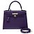Hermès Borsa HERMES Kelly 28 in Pelle Violetta - 103871 Porpora - vista 3