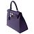 Hermès Borsa HERMES Kelly 28 in Pelle Violetta - 103871 Porpora - vista 5