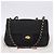Borsa a tracolla con catena BALLY in pelle nera e oro Auth kk709A Nero D'oro - vista 12