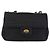 Borsa a tracolla con catena BALLY in pelle nera e oro Auth kk709A Nero D'oro - vista 13