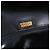 Borsa a tracolla con catena BALLY in pelle nera e oro Auth kk709A Nero D'oro - vista 20