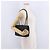 Borsa a tracolla con catena BALLY in pelle nera e oro Auth kk709A Nero D'oro - vista 25