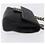 Borsa a tracolla con catena BALLY in pelle nera e oro Auth kk709A Nero D'oro - vista 3
