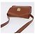 Céline Borsa a tracolla CELINE in pelle marrone e oro Auth 197663V D'oro - vista 7