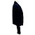 L'Agence Wayne Cropped Jacke aus dunkelblauem Samt, offene Front Marineblau - Ansicht 2