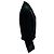 Giacca in velluto Max Mara Sfilata nera con perline, nappe e zip frontale Nero - vista 2