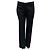 Pantalones de lana azul marino Brunello Cucinelli con Monili