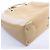 Borsa Christian Dior Lady Dior in pelle x canvas beige - vista 10