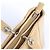 Borsa Christian Dior Lady Dior in pelle x canvas beige - vista 4