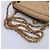 Timeless Borsa a tracolla con catena in pelle Chevron Chanel in Beige - vista 8