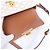 Céline Borsa a tracolla Celine Triomphe Claude in PVC e pelle Beige - vista 10