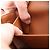 Céline Borsa a tracolla Celine Triomphe Claude in PVC e pelle Beige - vista 12