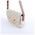 Céline Borsa a tracolla Celine Triomphe Claude in PVC e pelle Beige - vista 2