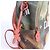 Zaino Louis Vuitton x Jeff Koons Masters Collection Da Vinci Palm Springs PM in Rosa x Verde M43375 - vista 9