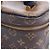 Borsa a tracolla Louis Vuitton Vanity NV PM Monogram Reverse in marrone M45165 - vista 12