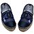 Chanel Mesh-Leder Espadrilles mit CC-Logo - Lila/Schwarz Weiß Blau - Ansicht 3