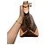 Borsa Louis Vuitton Boulogne PM Monogram Marrone Monogramma - vista 6
